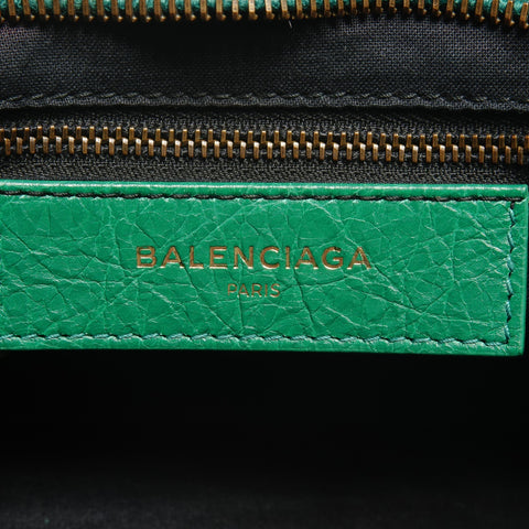 BALENCIAGA Classic The City S 2way Handbag green WS26761