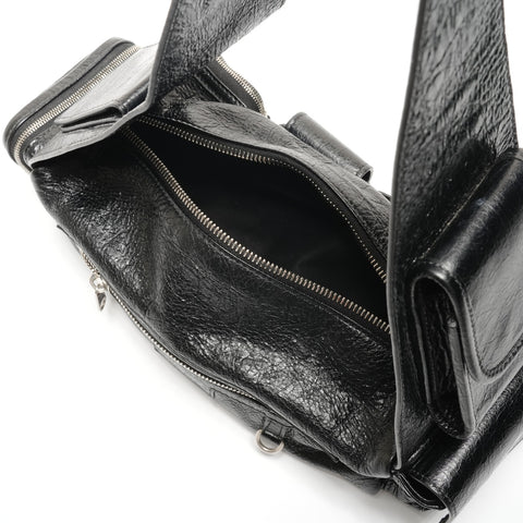 BALENCIAGA Super Busy Sling Bag XS Shoulder Bag black WS26769