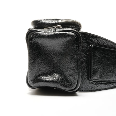 BALENCIAGA Super Busy Sling Bag XS Shoulder Bag black WS26769