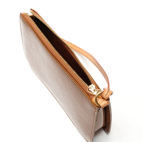 LOUIS VUITTON 2001 Monogram Vernis Lexington Shoulder Bag gold WS26772