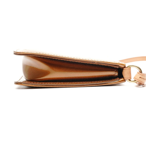 LOUIS VUITTON 2001 Monogram Vernis Lexington Shoulder Bag gold WS26772