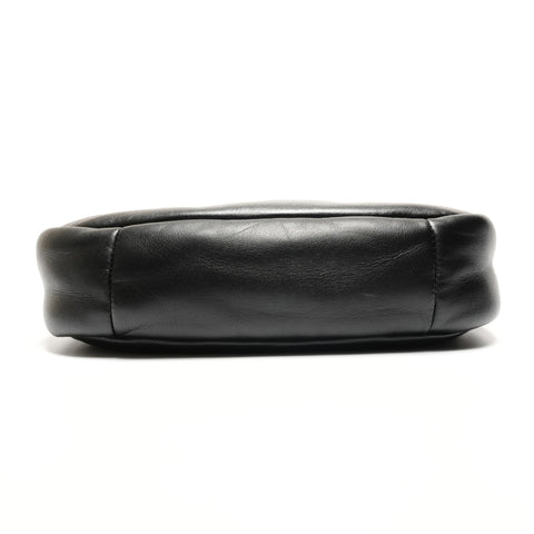 PRADA Leather Soft Padded Nappa Leather 2way 1BA384 Handbag black WS26773