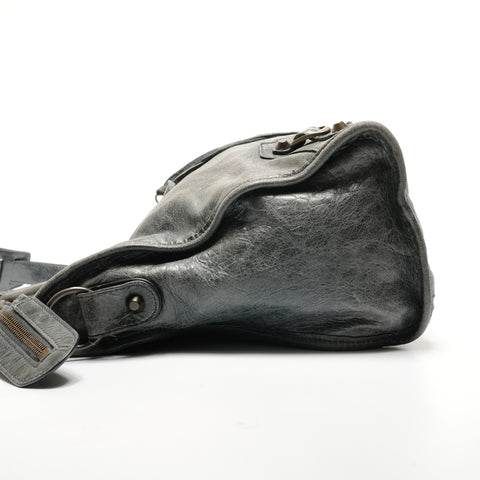 BALENCIAGA Classic City 2way Handbag gray WS26781