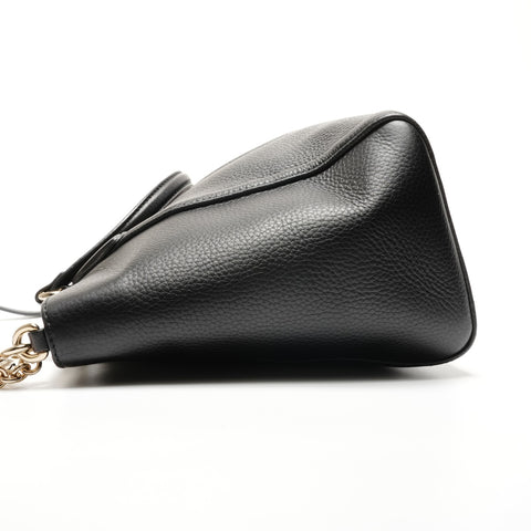 GUCCI 369176 Soho Leather 2way Handbag black WS26787