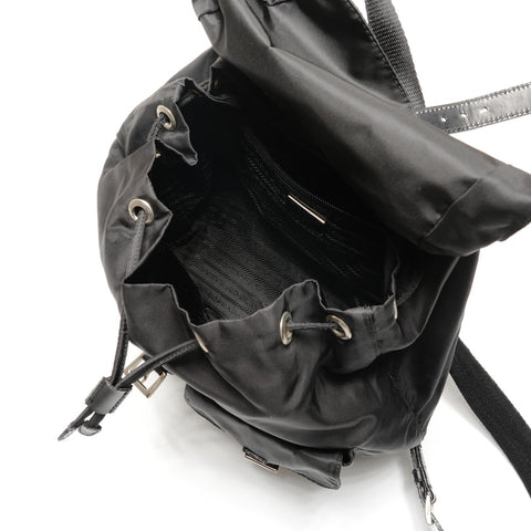 PRADA Nylon Backpack  Daypack black WS26789