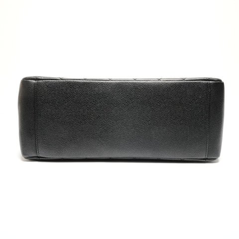 CHANEL Deka COCO Mark GST Matelasse Caviar Tote Bag, No. 13, 2009-2010 Shoulder Bag black WS26797