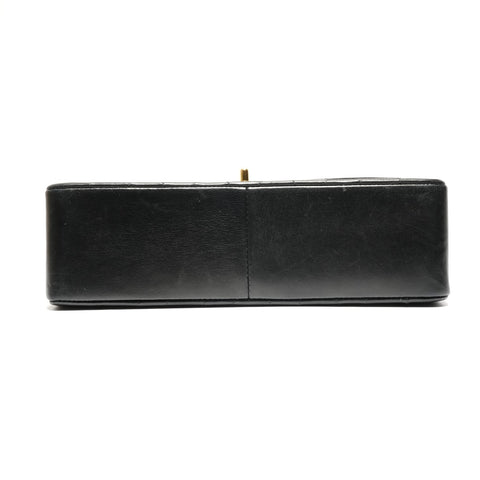 CHANEL Diana 25 Matelasse Lambskin Chain, No. 2, 1991-1993 Shoulder Bag black WS26798