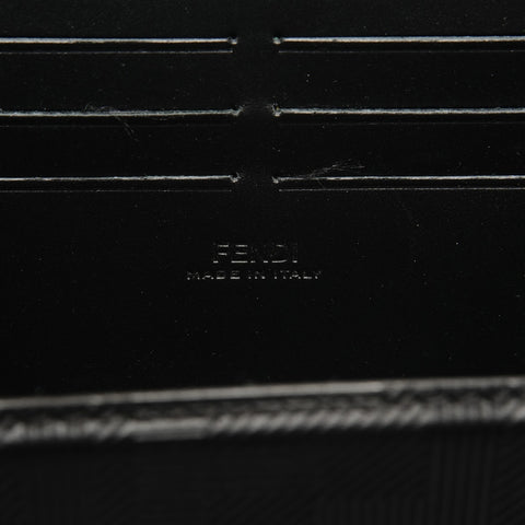 FENDI Zucca Bucket Soft Trunk 7VA565 Shoulder Bag black WS26799