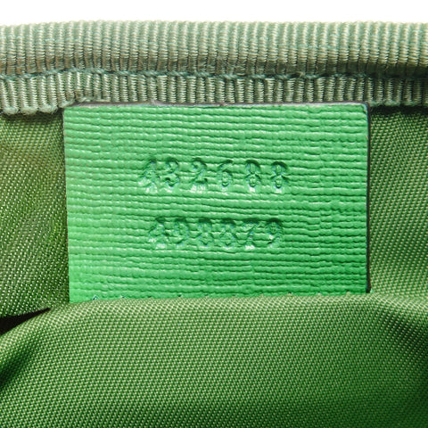 GUCCI GG Supreme PVC Shoulder Bag green WS26801