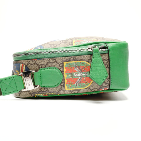 GUCCI GG Supreme PVC Shoulder Bag green WS26801