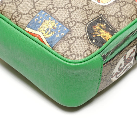 GUCCI GG Supreme PVC Shoulder Bag green WS26801