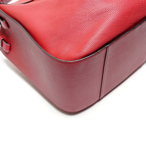 LOEWE Hammock Leather 2way Small Shoulder Bag Red WS26807
