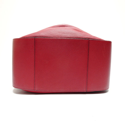 LOEWE Hammock Leather 2way Small Shoulder Bag Red WS26807