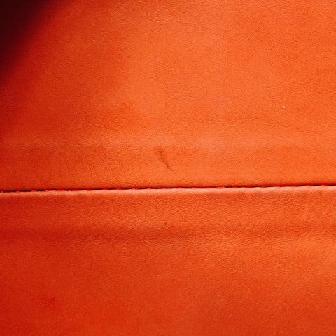 BOTTEGAVENETA Leather studs INTRECCIATO Tote Bag Orange WS26808