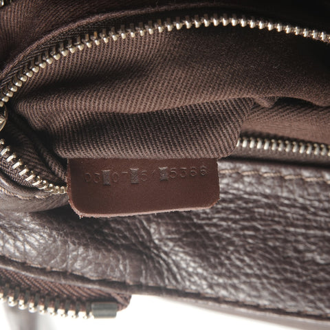 Chloe Leather Paddington Shoulder Bag Brown WS26810