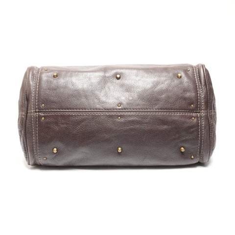 Chloe Leather Paddington Shoulder Bag Brown WS26810
