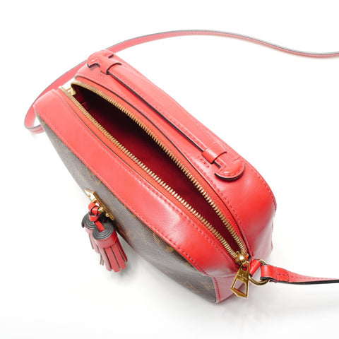 LOUIS VUITTON 2018 Monogram Saintonge Shoulder Bag Brown WS26817