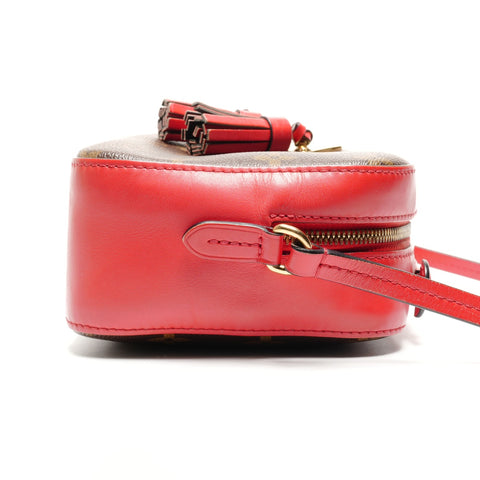 LOUIS VUITTON 2018 Monogram Saintonge Shoulder Bag Brown WS26817