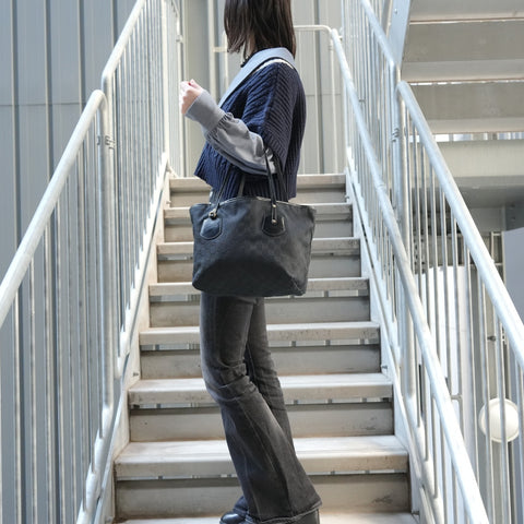 GUCCI GG canvas Tote Bag black WS26818