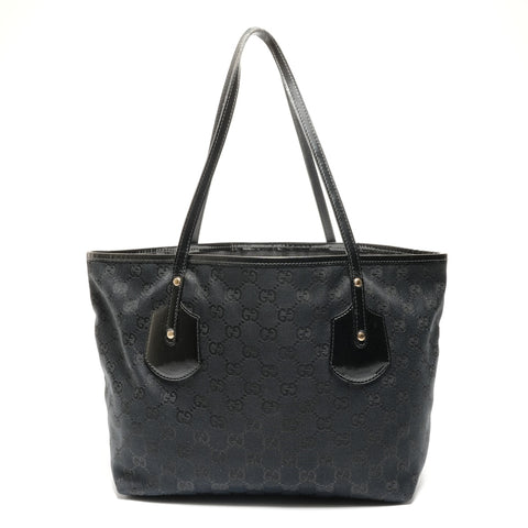 GUCCI GG canvas Tote Bag black WS26818