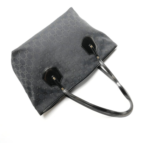 GUCCI GG canvas Tote Bag black WS26818