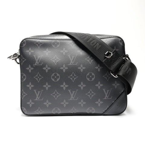 LOUIS VUITTON 2020 Monogram Trio Messenger Bag Shoulder Bag black WS26822