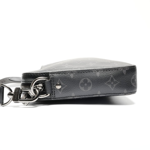 LOUIS VUITTON 2020 Monogram Trio Messenger Bag Shoulder Bag black WS26822