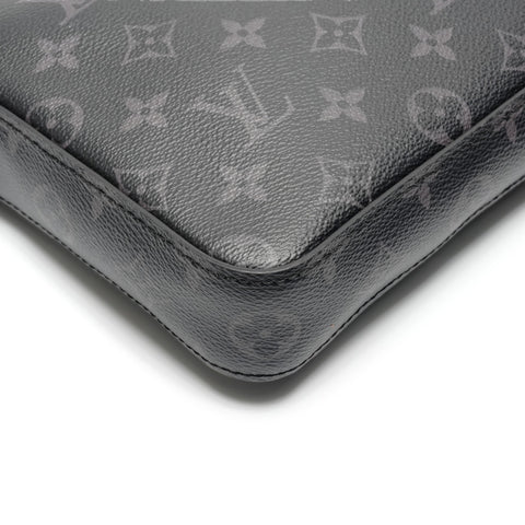 LOUIS VUITTON 2020 Monogram Trio Messenger Bag Shoulder Bag black WS26822