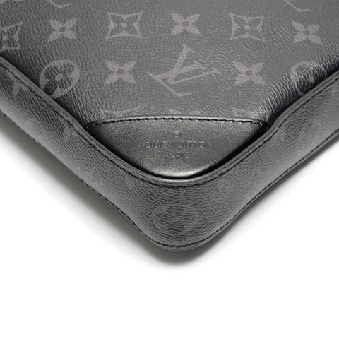 LOUIS VUITTON 2020 Monogram Trio Messenger Bag Shoulder Bag black WS26822