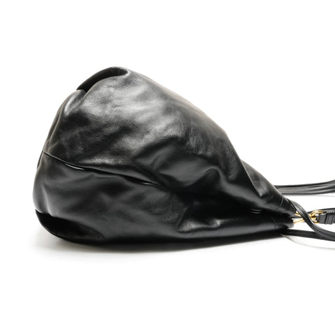 PRADA Leather tote 2-way Tote Bag black WS26823