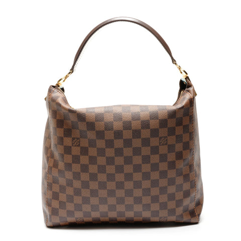 LOUIS VUITTON 2012 Damier Portobello PM Shoulder Bag Brown WS26825
