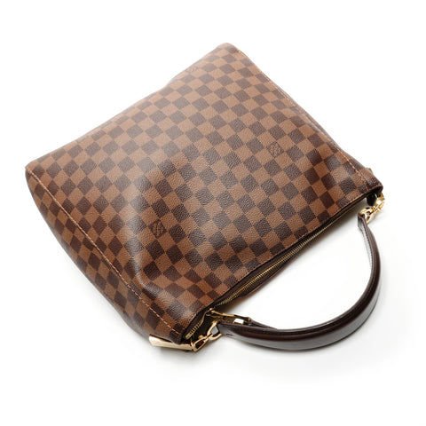 LOUIS VUITTON 2012 Damier Portobello PM Shoulder Bag Brown WS26825