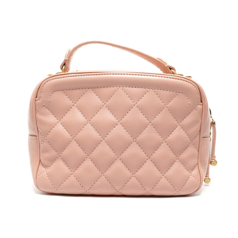 CHANEL No. 26 2018-2019 Mini Vanity Bag in Calfskin Shoulder Bag pink WS26828