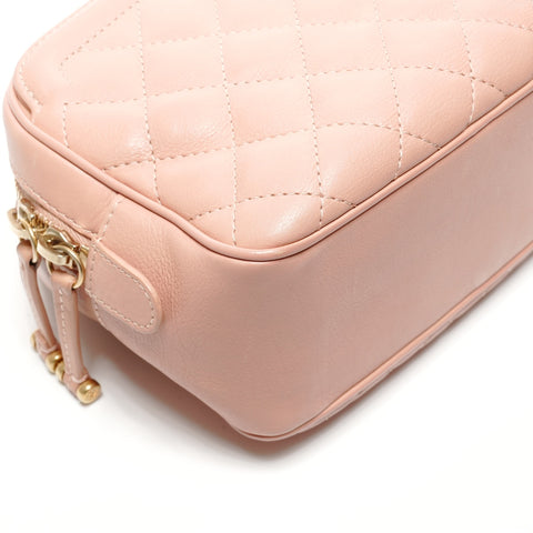 CHANEL No. 26 2018-2019 Mini Vanity Bag in Calfskin Shoulder Bag pink WS26828