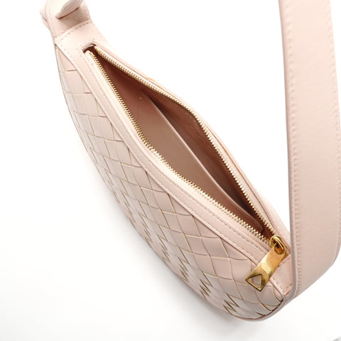 BOTTEGAVENETA Sunrise Small INTRECCIATO One-Shoulder Bag Shoulder Bag pink WS26830