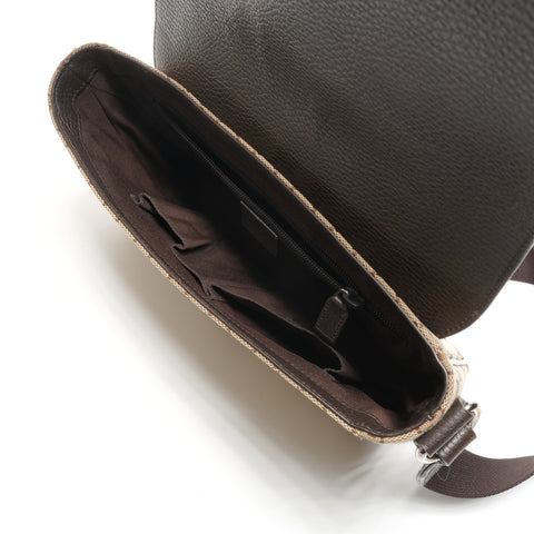 GUCCI GG canvas Shoulder Bag Brown WS26832