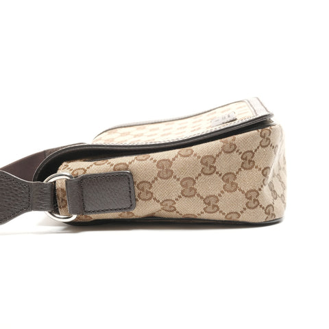 GUCCI GG canvas Shoulder Bag Brown WS26832