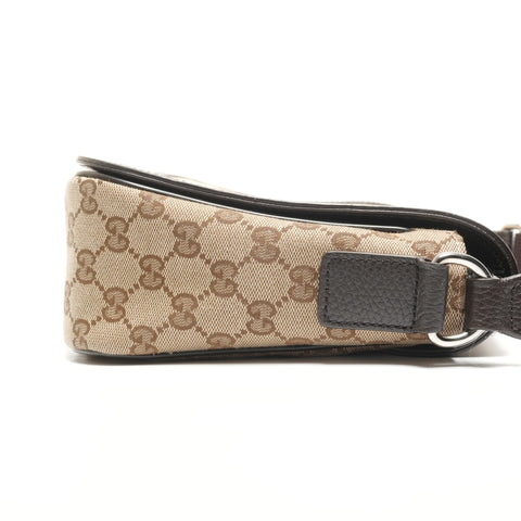 GUCCI GG canvas Shoulder Bag Brown WS26832