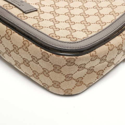 GUCCI GG canvas Shoulder Bag Brown WS26832