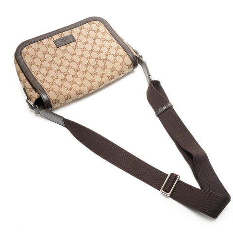 GUCCI GG canvas Shoulder Bag Brown WS26832