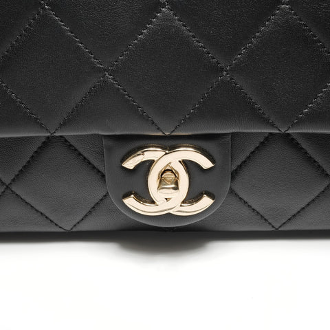 CHANEL No. 29 Matelasse 2way Chain Shoulder Bag black WS26835