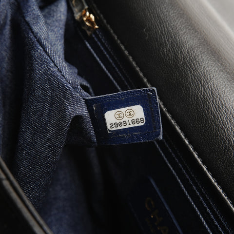 CHANEL No. 29 Matelasse 2way Chain Shoulder Bag black WS26835