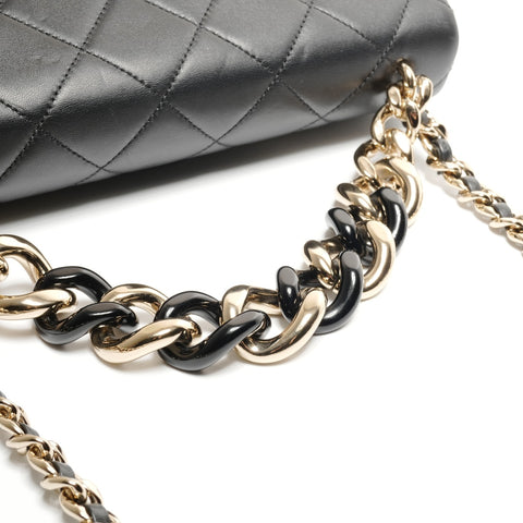 CHANEL No. 29 Matelasse 2way Chain Shoulder Bag black WS26835