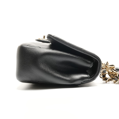 CHANEL No. 29 Matelasse 2way Chain Shoulder Bag black WS26835