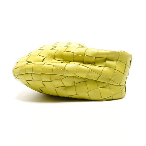 BOTTEGAVENETA INTRECCIATO JODIE MINI IN LAMBSKIN NAPPA Handbag yellow WS26836