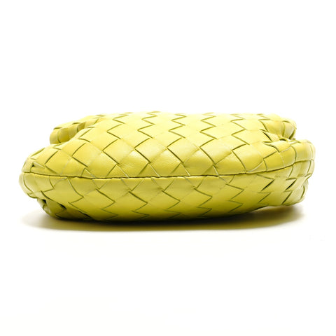 BOTTEGAVENETA INTRECCIATO JODIE MINI IN LAMBSKIN NAPPA Handbag yellow WS26836