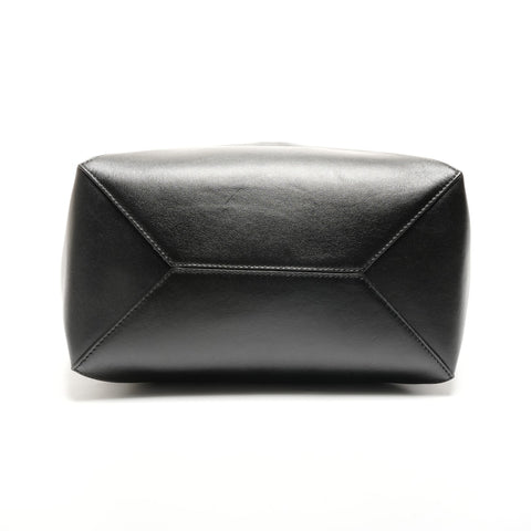 LOEWE Leather Puzzle Fold Tote Bag black WS26837