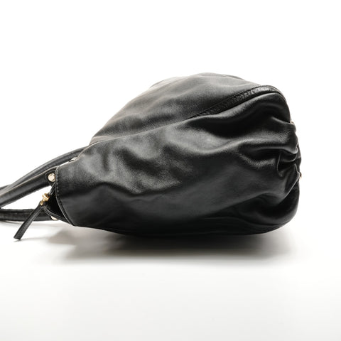 GUCCI Leather Abby Handbag black WS26840