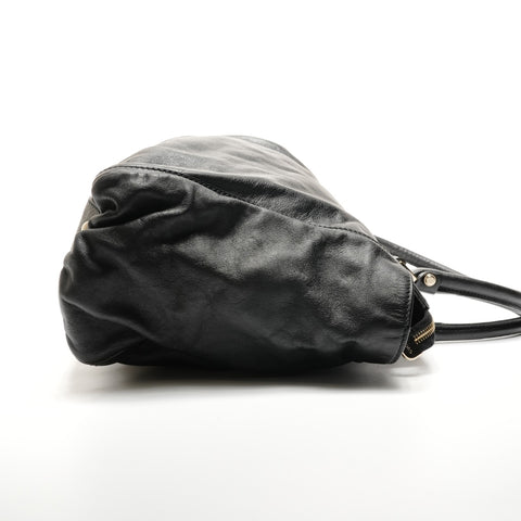 GUCCI Leather Abby Handbag black WS26840