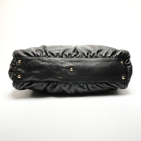 GUCCI Leather Abby Handbag black WS26840